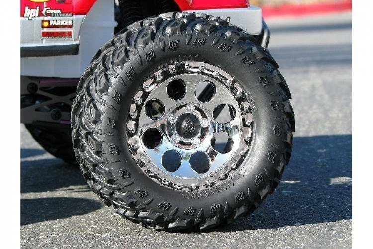 Mag-8 hjul krom (83X56Mm/2 stk.)