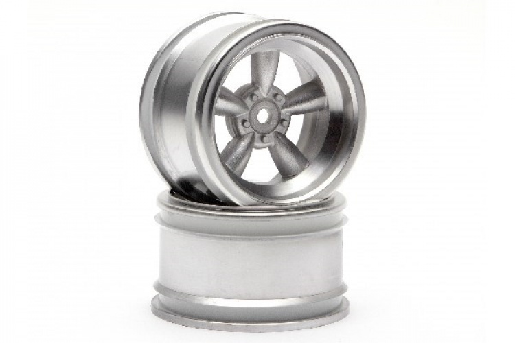Vintage 5 eiker hjul 31Mm bred matt Crm 6Mm offset