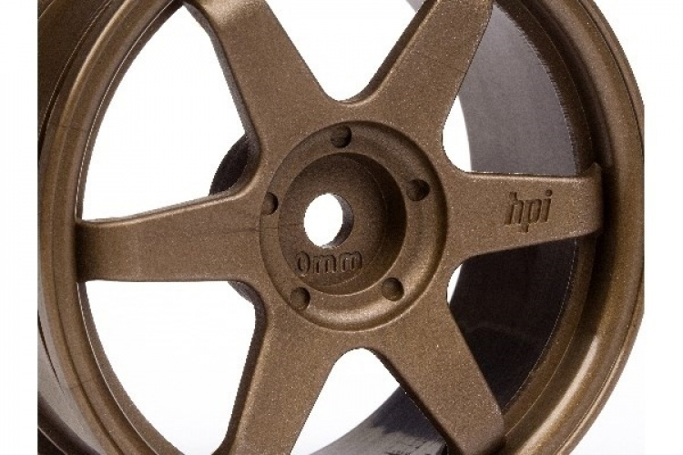 Te37 hjul 26Mm bronse (0Mm offset)
