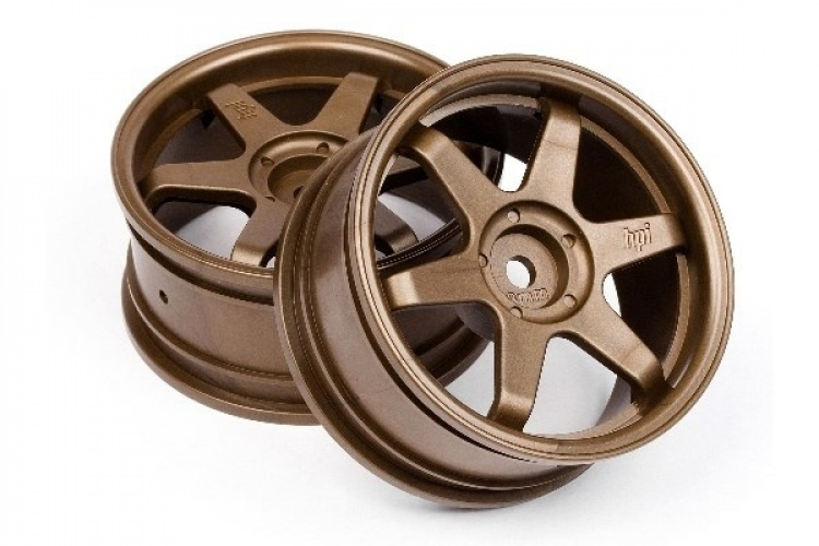 Te37 hjul 26Mm bronse (3Mm forskyvning)