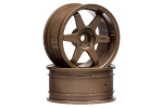 TE37 hjul 26Mm bronse (6Mm offset)