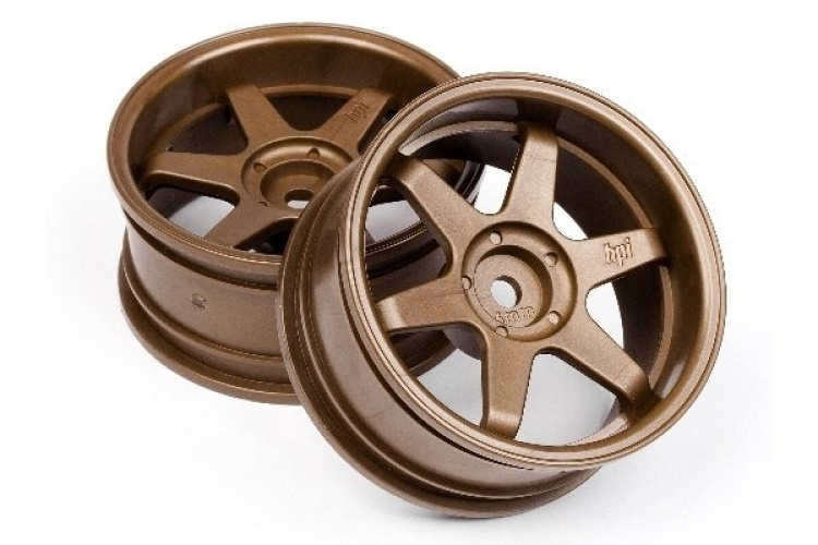TE37 hjul 26Mm bronse (6Mm offset)