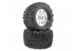 Montert Super Mud dekk 165X88Mm Ringz hjul Shncrm