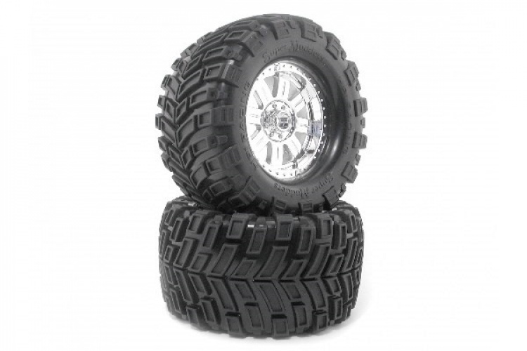 Montert Super Mud dekk 165X88Mm Ringz hjul Shncrm