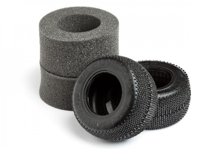 Powerpin 2,2 tommers fjelldekk (hvit/2 stk.)