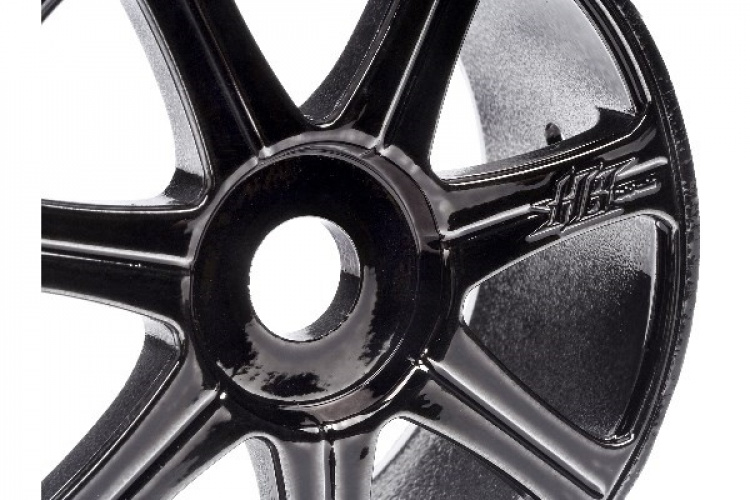 Hb kanthjul (svart krom/2 stk.)