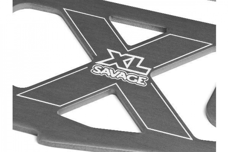 Hovedchassis-sett (Savage Xl/Grå)