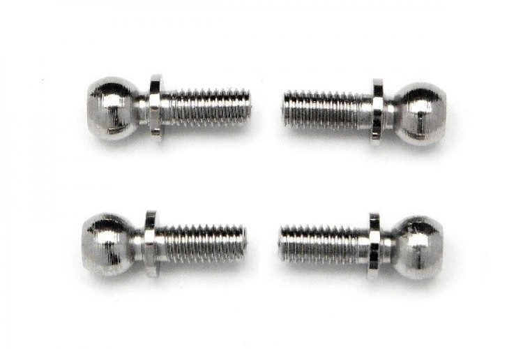 Kule 4,7X6,5Mm (4-40/Hex-stikkontakt/Sølv/4stk)