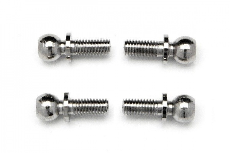 Kule 4,7X6,5Mm (4-40/Hex-stikkontakt/Sølv/4stk)