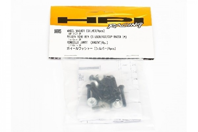 Hjulskive (Sølv/4 stk.)