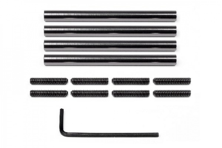 Aluminiumsrør 6Xm4X72Mm (4 stk.)