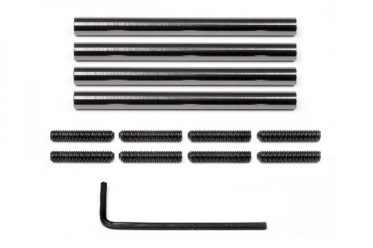 Aluminiumsrør 6Xm4X72Mm (4 stk.)