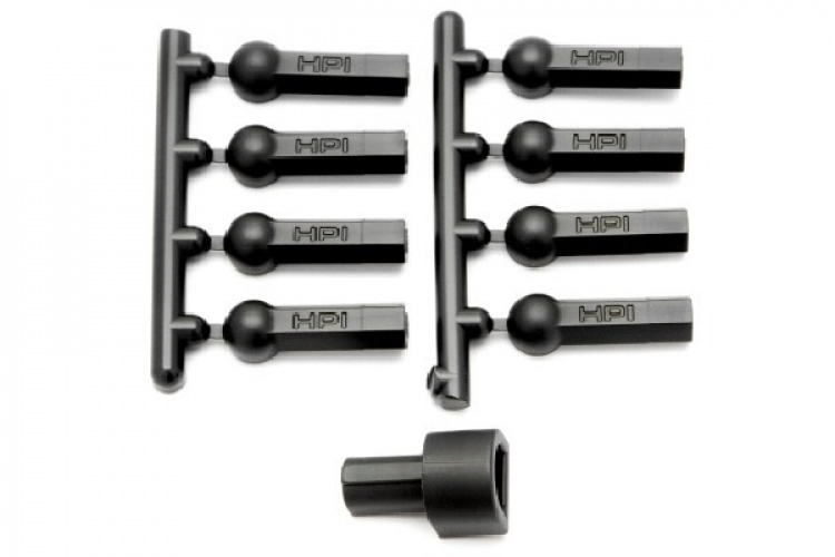 Kraftig kulekopp 4,3 x 18 mm (8 stk.)