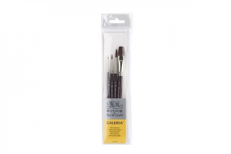 Galeria Pensler med kort skaft, 4-pakning