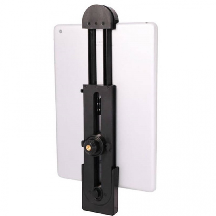 Gear Nettbrett-/smarttelefonholderstativ med 1/4 stativgjenge Svart