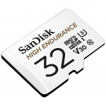SANDISK Minnekort MicroSDHC 32GB High Endurance med adap SANDISK Minnekort MicroSDHC 32GB High Endurance med adap