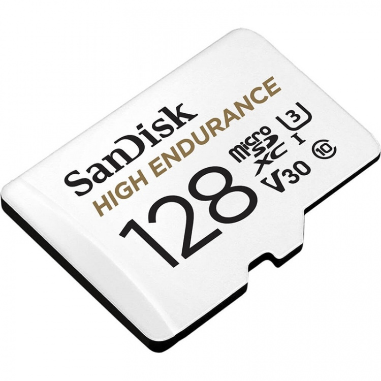 SANDISK Minnekort MicroSDXC 128GB High Endurance med adap SANDISK Minnekort MicroSDXC 128GB High Endurance med adap