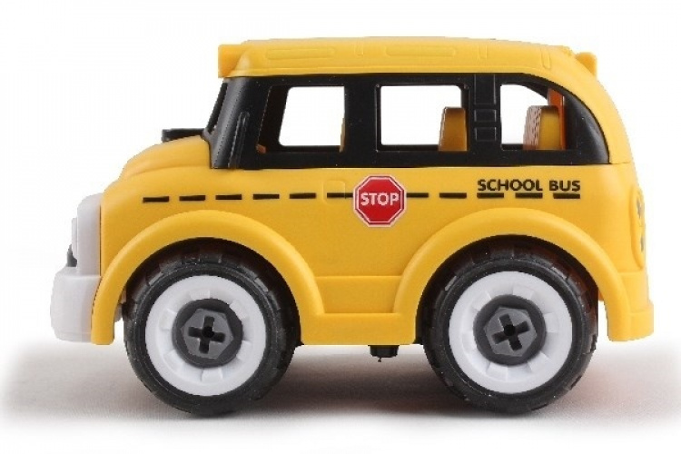 Contruck radiostyrt skolebuss med lyd (gjør det selv/bygg selv)