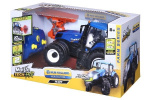 New Holland Traktor m/snøplog R/C 1:16 27MHz