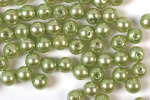 Plastperler 3 mm 500 g, Lime