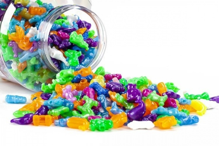 Pearl`n fun Perler formet som dyr, 1000g