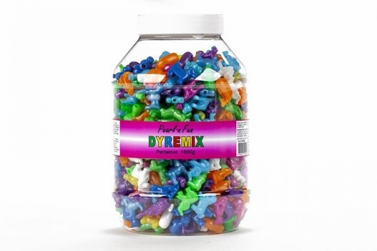 Pearl`n fun Perler formet som dyr, 1000g