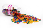 Pearl`n fun Plastperler dyremix, 1000g