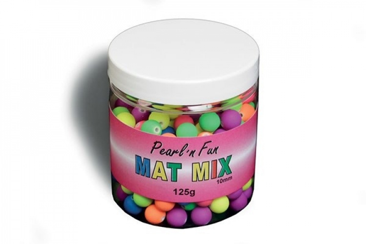Pearl`n fun perler 10 mm i blandede farger, 125 g