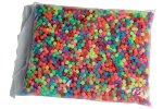 Pearl`n fun Perler 6 mm i blandede farger, 500 g
