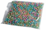 Pearl`n fun Shiny perler 10 mm i blandede farger, 500 g Pearl`n fun Shiny perler 10 mm i blandede farger, 500 g