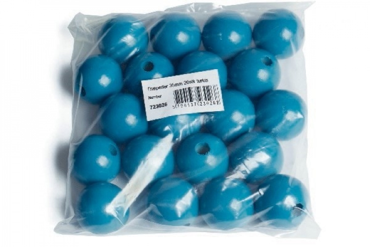 Treperler 35mm 20stk, turkis