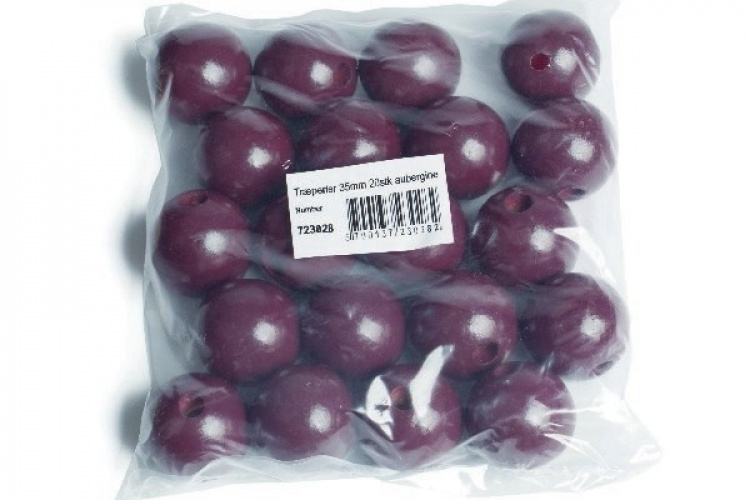 Treperler 35mm 20stk, Aubergine