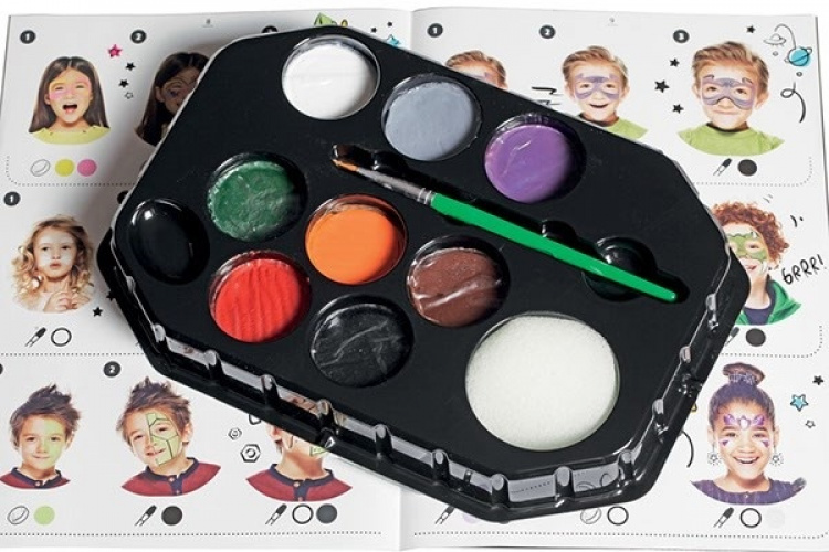 Snazaroo Halloween-sett med ansiktsmaling