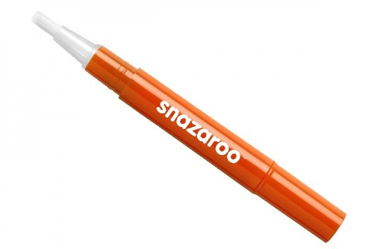 Snazaroo Pensler til ansiktsmaling 3 stk, svart/hvit/oransje Snazaroo Pensler til ansiktsmaling 3 stk, svart/hvit/oransje