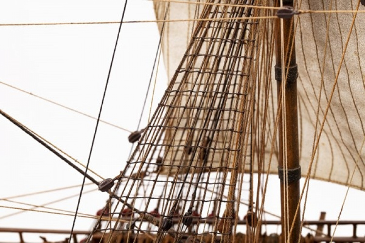 1:75 WASA - Skrog av tre