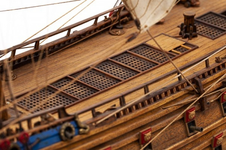 1:75 WASA - Skrog av tre