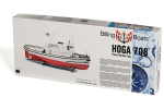 1:50 Hoga Pearl Harbor Tugboat - Skrog i tre