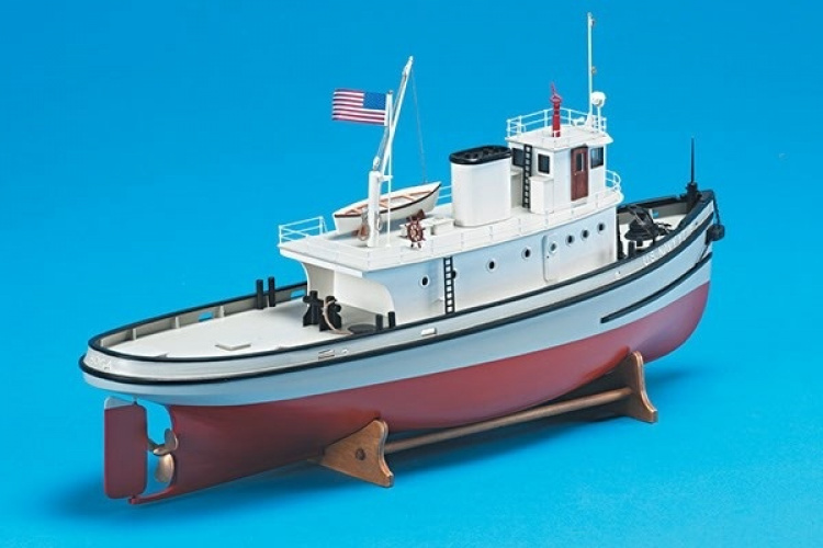 1:50 Hoga Pearl Harbor Tugboat - Skrog i tre 1:50 Hoga Pearl Harbor Tugboat - Skrog i tre