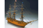 1:100 USS Constitution - Skrog i tre