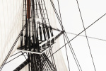 1:100 USS Constitution - Skrog i tre