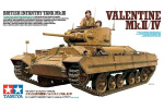 Tamiya 1/35 Britisk infanteristridsvogn Valentine Mk.II/IV
