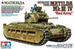 Tamiya 1/35 Infanteristridsvogn Matilda MkIII/IV Den røde armé
