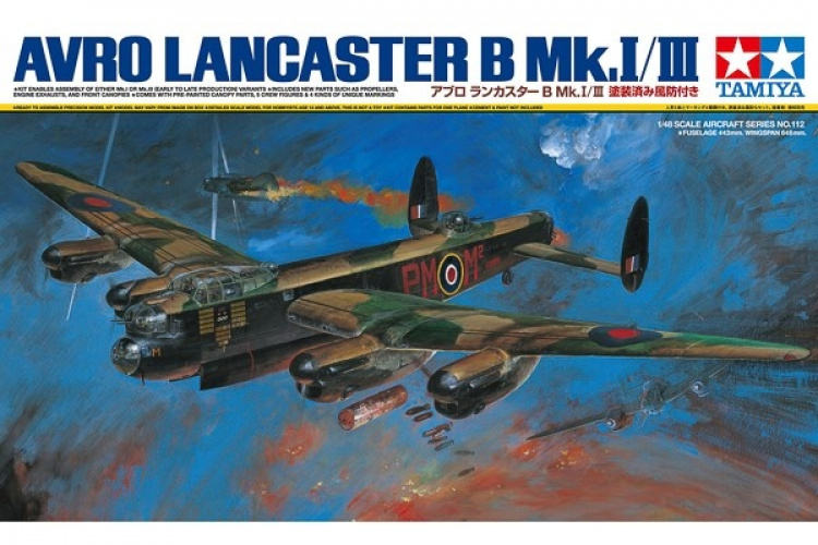 Tamiya 1/48 Landcaster B Mk.I/III