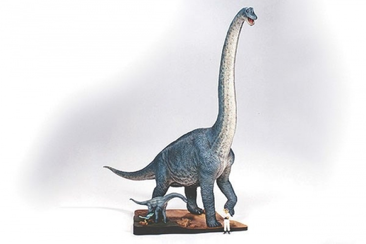 Tamiya 1/35 Brachiosaurus-diorama