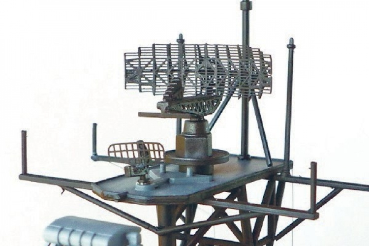 Tamiya 1/350 New Jersey med detalj