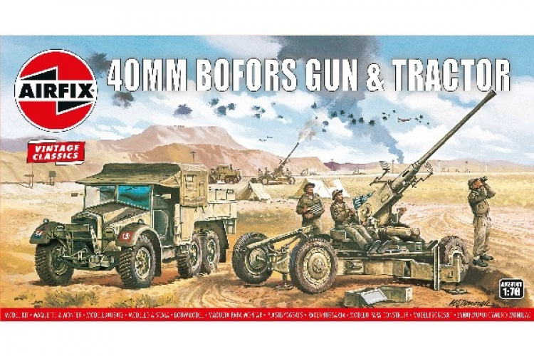 Airfix Bofors Våpen & Traktor