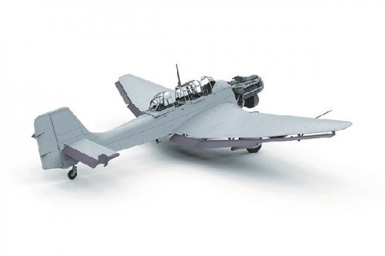 Airfix Junkers JU87B-2/R-2 i målestokk 1:48
