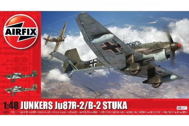 Airfix Junkers JU87B-2/R-2 i målestokk 1:48