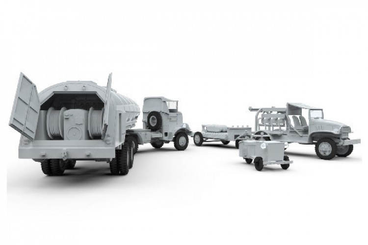 Airfix USAAF 8TH Airforce Bomber Resupply-sett