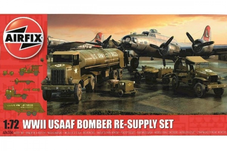 Airfix USAAF 8TH Airforce Bomber Resupply-sett